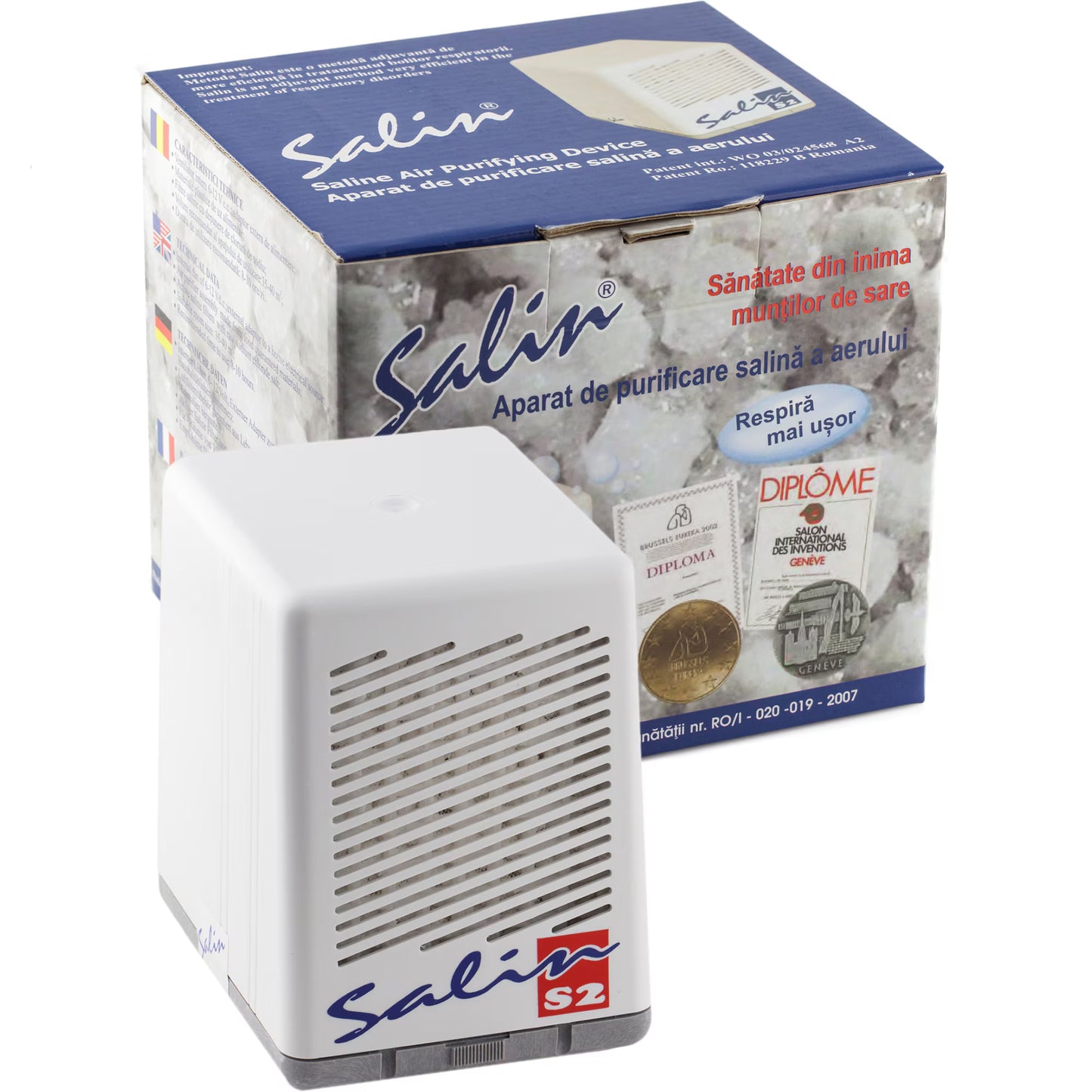 Salin S2 Salt Therapy Air Purifier ( Mini Sized )