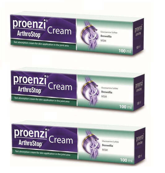 Proenzi ArthroStop  Cream Pack 3 x 100 ml - Total 300 ml